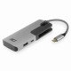 ACT AC7052 hub & concentrateur USB 3.2 Gen 1 (3.1 Gen 1) Type-C 5000 Mbit/s Noir, Gris