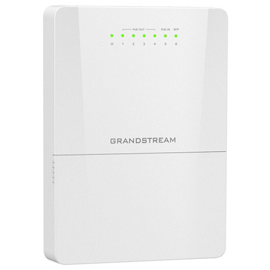 Grandstream Networks GWN7710R commutateur réseau Géré L2 Gigabit Ethernet (10/100/1000) Connexion Ethernet POE Blanc