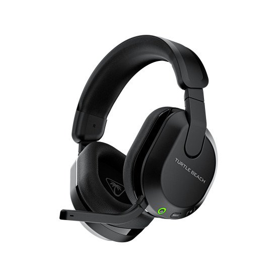 Turtle Beach Casque gaming amplifié multiplateforme sans fil Stealth 600 pour PC, PS5, PS4, Nintendo Switch et mobile - Bluetooth, 80 heures de batterie, microphone antibruit désactivable par basculement et Waves 3D Audio – Noir