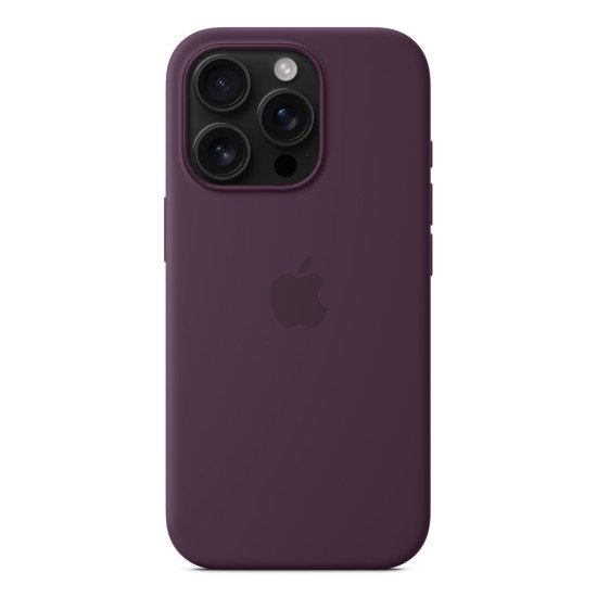 Apple Coque en silicone avec MagSafe pour iPhone 16 Pro - Prune