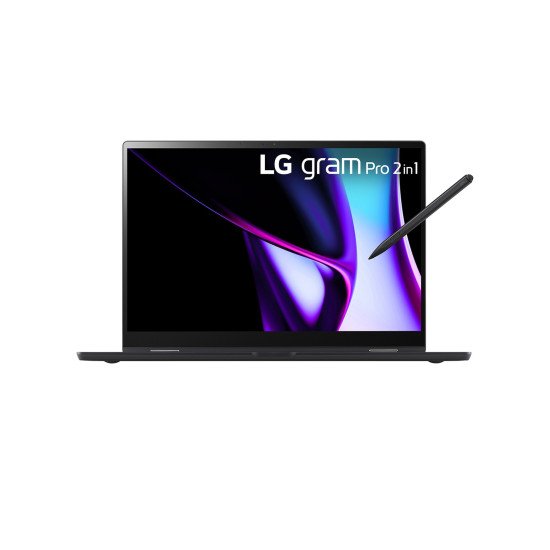 LG Gram Pro 16T90SP Intel Core Ultra 7 155H Hybride (2-en-1) 40,6 cm (16") Écran tactile WQXGA+ 16 Go LPDDR5x-SDRAM 1 To SSD Wi-Fi 6E (802.11ax) Windows 11 Pro Noir