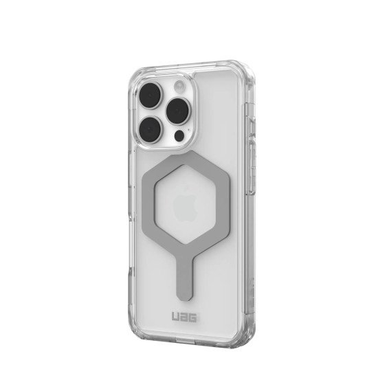 Urban Armor Gear Plyo coque de protection pour téléphones portables 16 cm (6.3") Housse Argent, Transparent