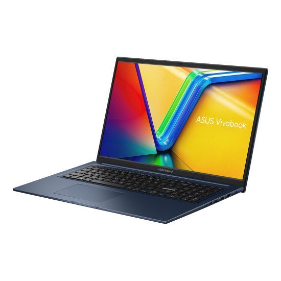 ASUS Vivobook 17 X1704ZA-AU245W Intel® Core™ i3 i3-1215U Ordinateur portable 43,9 cm (17.3") Full HD 8 Go DDR4-SDRAM 512 Go SSD Wi-Fi 6E (802.11ax) Windows 11 Home Bleu