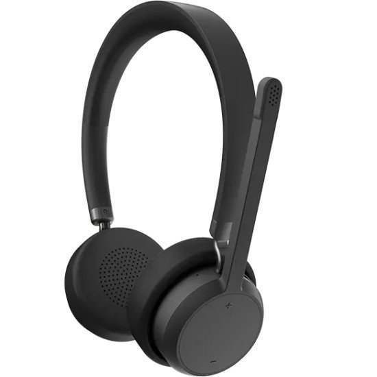 Lenovo 4XD1Q30302 écouteur/casque Sans fil Arceau Appels/Musique Bluetooth Noir