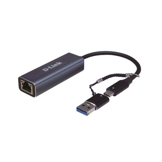 D-Link Adaptateur USB-C/USB vers Ethernet 2,5G DUB-2315