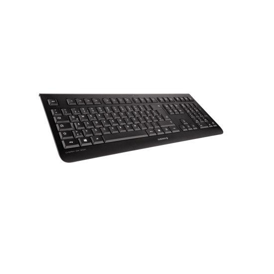 CHERRY DW 3000 clavier Souris incluse RF sans fil AZERTY Belge Noir