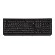 CHERRY DW 3000 clavier Souris incluse RF sans fil AZERTY Belge Noir