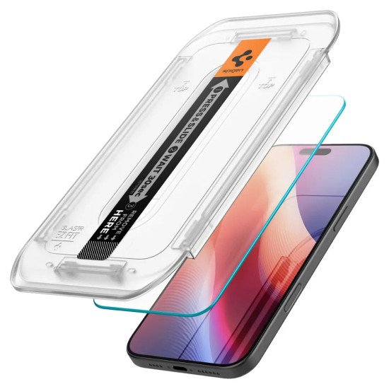 Spigen Glas.tR EZ Fit HD Protection d'écran transparent Apple 1 pièce(s)