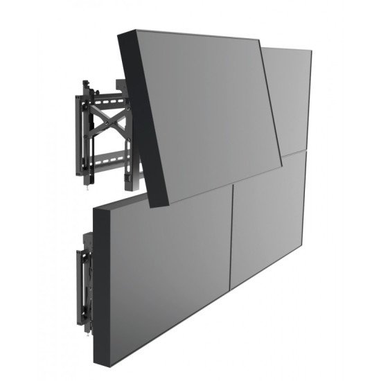 Reflecta 23176 support pour téléviseur 177,8 cm (70") Noir