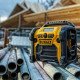 DeWALT DCR020-QW Radio portable Numérique Noir, Jaune