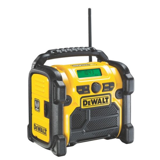 DeWALT DCR020-QW Radio portable Numérique Noir, Jaune