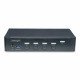 StarTech.com Switch KVM DisplayPort 4 Ports, Moniteur Unique 4K 60Hz, 6 Ports USB, Commutation par Touche de Raccourci et Bouton-Poussoir, DisplayPort 1.2, Commutateur KVM, Indépendant de l'OS, Conforme TAA