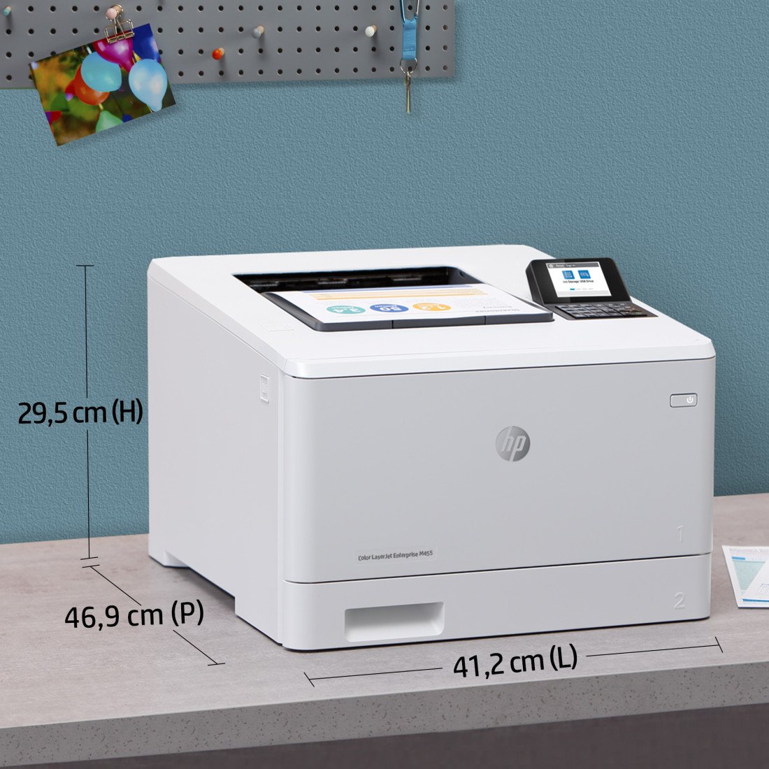 Hp color laserjet pro m455dn обзор