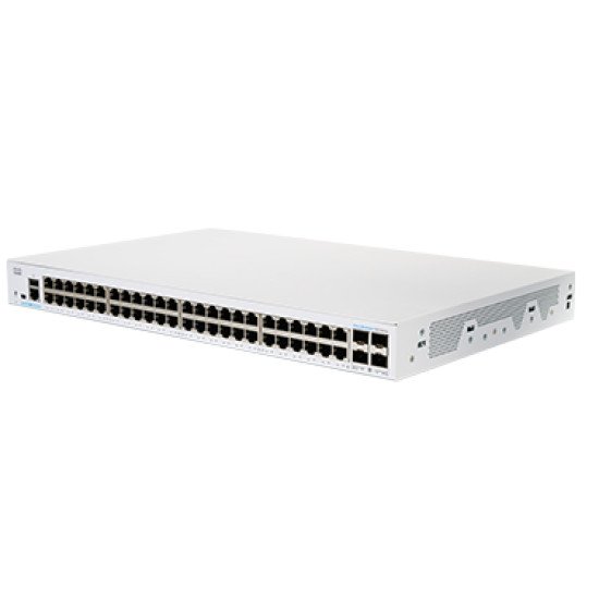 Cisco CBS350-48T-4X-EU commutateur réseau Géré L2/L3 Gigabit Ethernet (10/100/1000) Argent