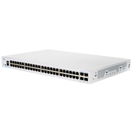 Cisco CBS350-48T-4G-EU commutateur réseau Géré L2/L3 Gigabit Ethernet (10/100/1000) Argent