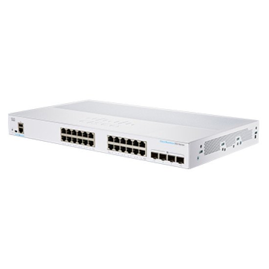 Cisco CBS350-24T-4X-EU commutateur réseau Géré L2/L3 Gigabit Ethernet (10/100/1000) Argent