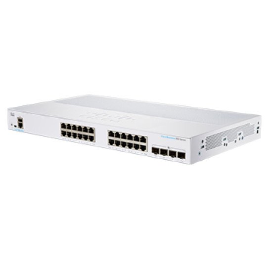 Cisco CBS350-24T-4G-EU commutateur réseau Géré L2/L3 Gigabit Ethernet (10/100/1000) Argent