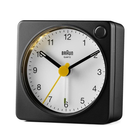 Braun BC02XBW Réveil à quartz Noir, Blanc