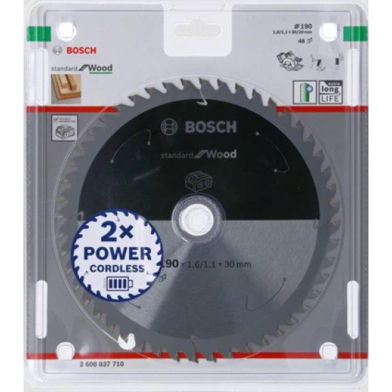 Bosch 2 608 837 688 lame de scie circulaire 16,5 cm 1 pièce(s)