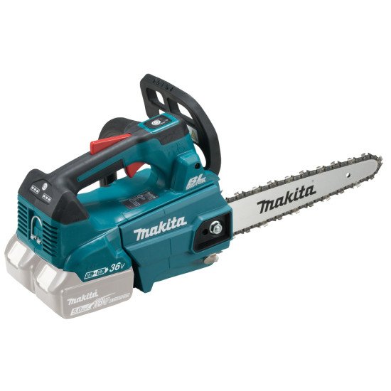 Makita DUC256Z tronçonneuse Noir, Bleu