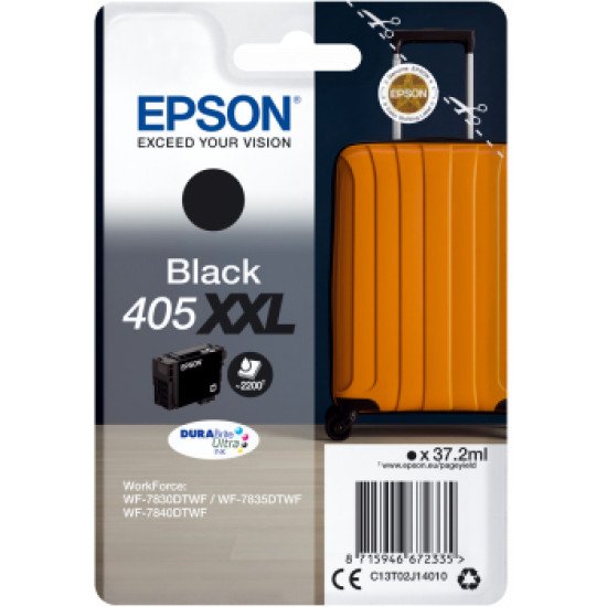 Epson 405XXL DURABrite Ultra Ink 1 pièce(s) Original Noir