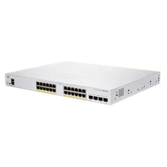 Cisco CBS250-24FP-4X-EU commutateur réseau Géré L2/L3 Gigabit Ethernet (10/100/1000) Argent