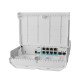 Mikrotik netPower Lite 7R Gigabit Ethernet (10/100/1000) Connexion Ethernet POE Blanc