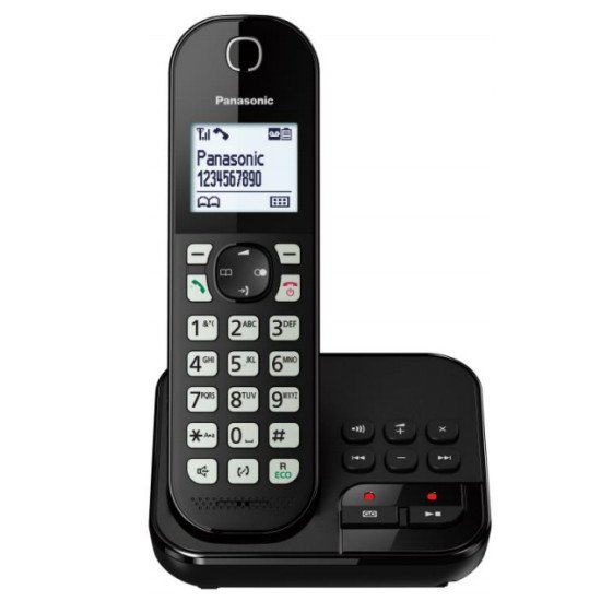 Panasonic KX-TGC460GB téléphone Téléphone DECT Identification de l'appelant Noir