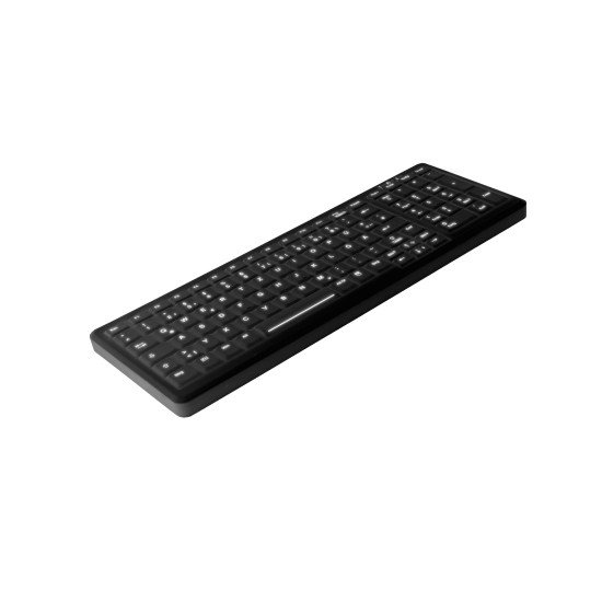 Active Key AK-C7000 clavier USB QWERTZ Allemand Noir