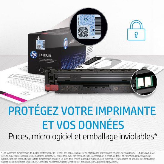 HP Cartouche de toner noir LaserJet authentique 142A