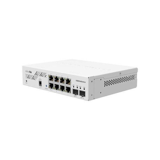 Mikrotik CSS610-8G-2S+IN commutateur réseau Gigabit Ethernet (10/100/1000) Connexion Ethernet POE Blanc