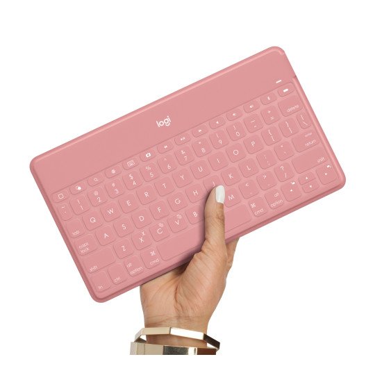 Logitech Keys-To-Go Rose Bluetooth Qwerty