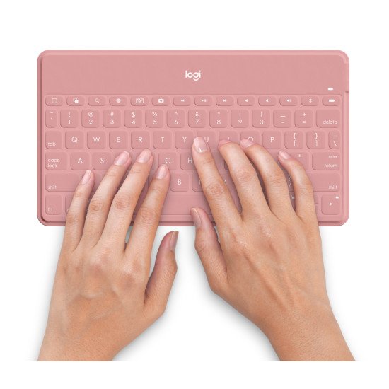 Logitech Keys-To-Go Rose Bluetooth Qwerty