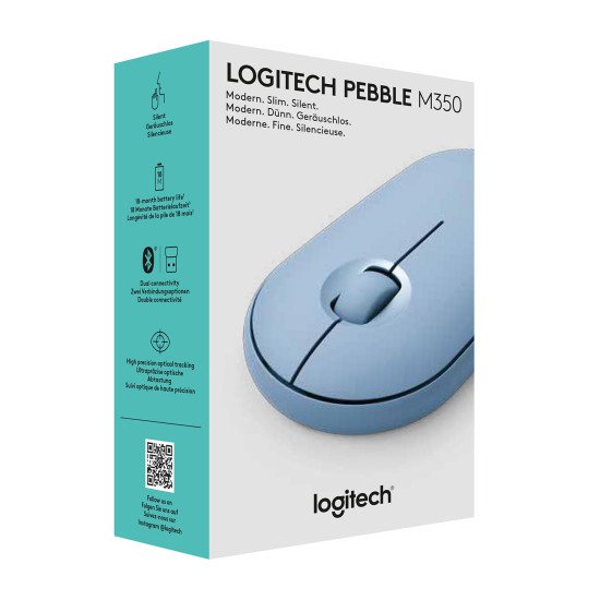 Logitech Souris sans fil Pebble M350