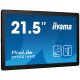 iiyama OTF2216MC-B1 affichage de messages Écran plat de signalisation numérique 55,9 cm (22") LCD 1100 cd/m² Full HD Noir Écran tactile