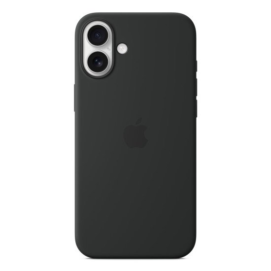 Apple Coque en silicone avec MagSafe pour iPhone 16 Plus - Noir