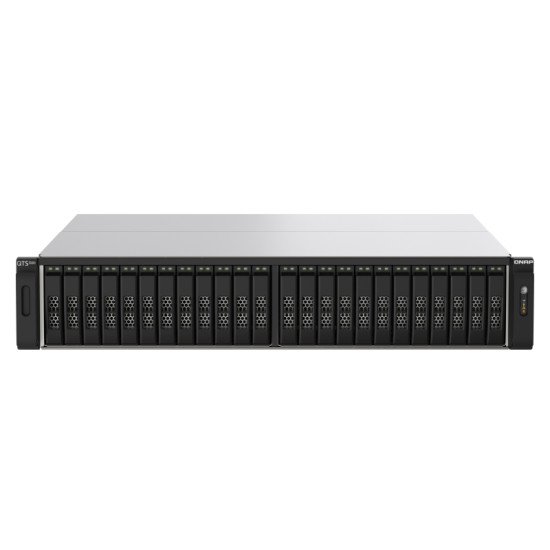 QNAP TS-h2490FU NAS Rack (2 U) Ethernet/LAN Noir, Gris 7302P