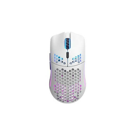 Glorious PC Gaming Race Model O souris Jouer Droitier RF Wireless + USB Type-C Laser 19000 DPI