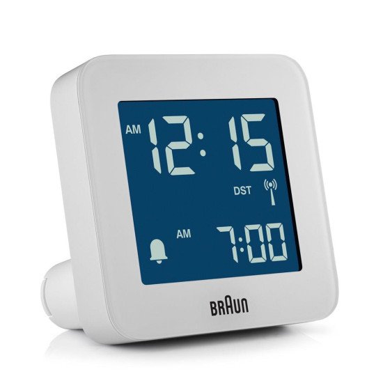 Braun BC09-DCF Réveil numérique Blanc