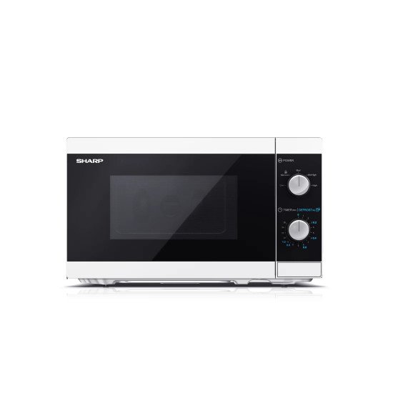 Sharp YC-MS01E-W micro-onde Noir, Blanc Micro-onde simple Comptoir 20 L 800 W