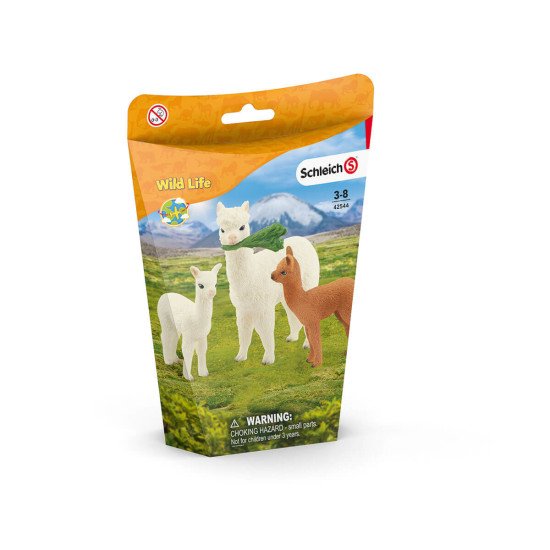 schleich WILD LIFE Alpaca Set