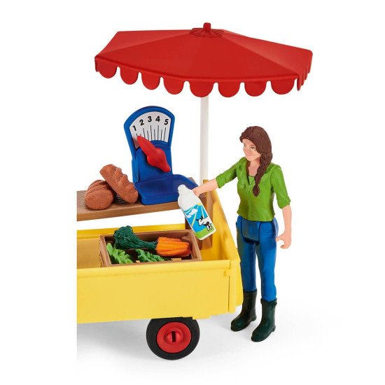 schleich Farm Life Sunny Day Mobile Farm Stand