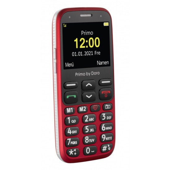 Doro Primo 368 5,84 cm (2.3") 92 g Noir, Rouge Téléphone pour seniors