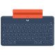 Logitech Keys-To-Go Bleu Bluetooth Espagnol