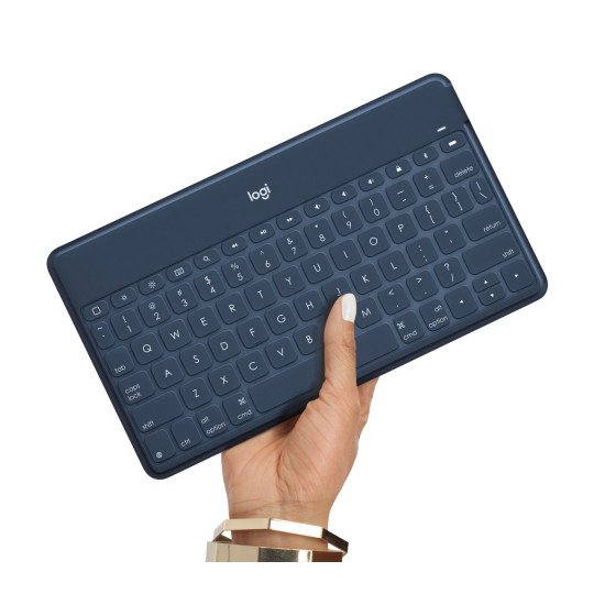 Logitech Keys-To-Go Bleu Bluetooth Espagnol