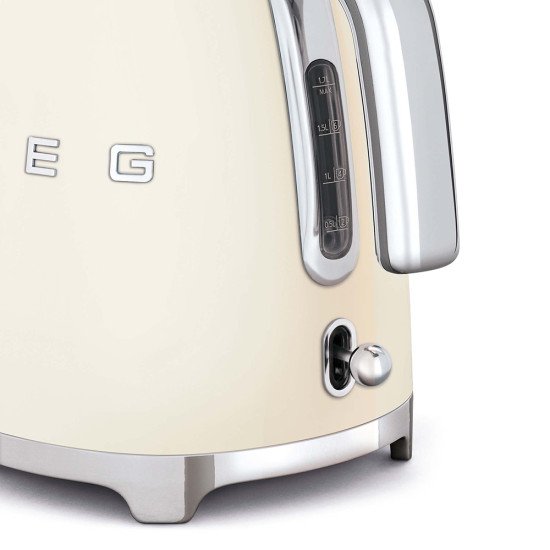 Smeg KLF03CREU bouilloire 1,7 L 2400 W Crème