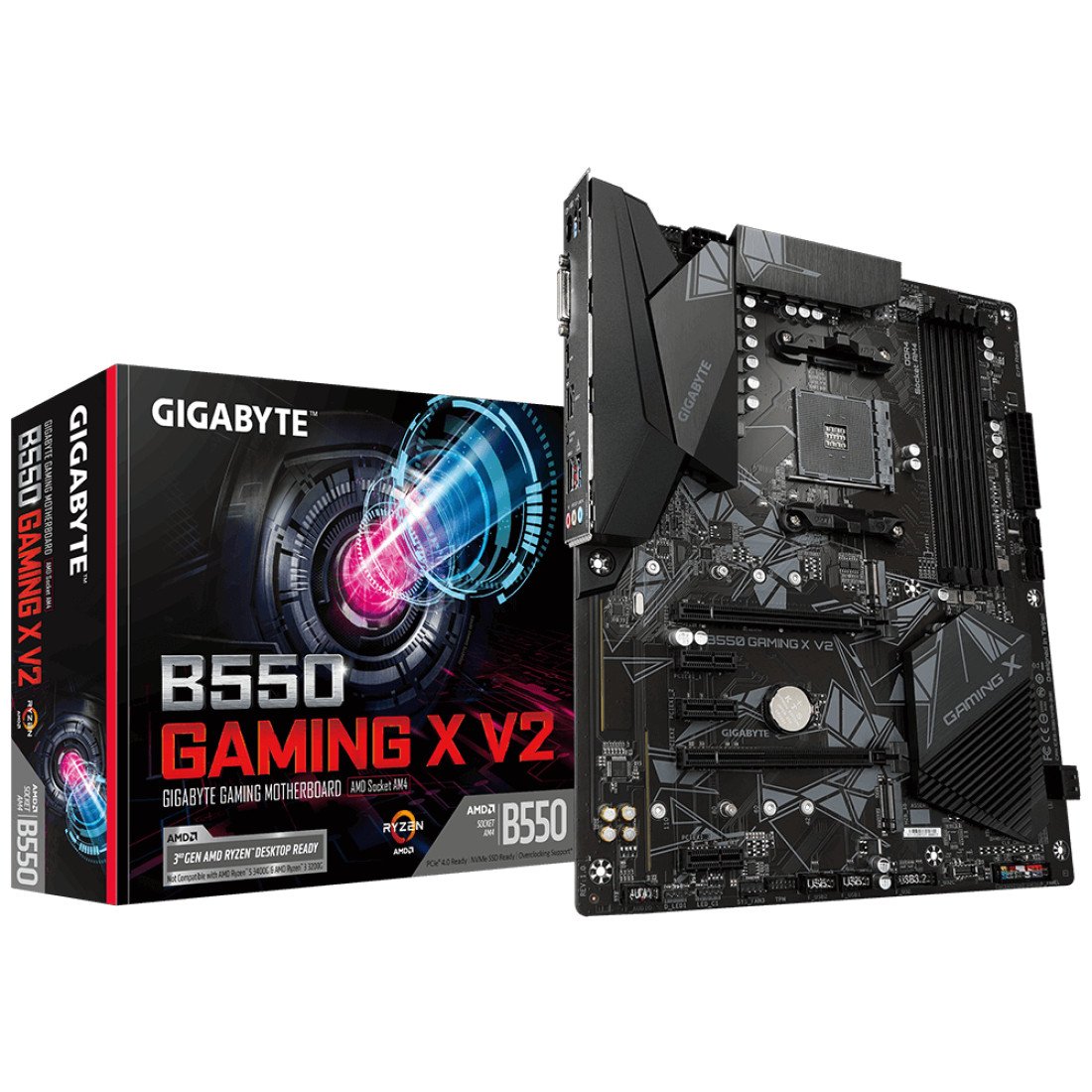 Gigabyte b550 gaming x v2 какие процессоры поддерживает