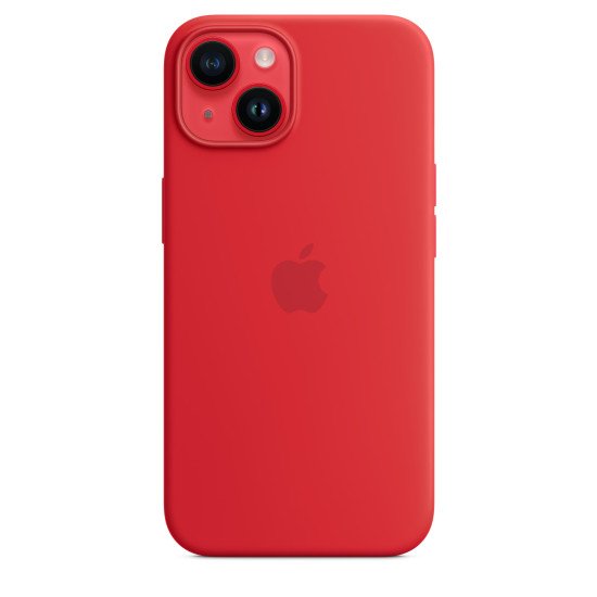 Apple Coque en silicone avec MagSafe pour iPhone 14 - (PRODUCT)RED