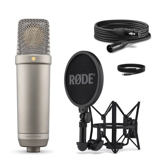 RØDE NT1-A 5th Gen Argent Microphone de studio