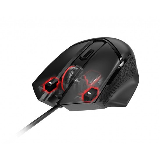 MSI Clutch GM20 Elite souris Jouer Droitier USB Type-A Optique 6400 DPI